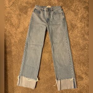 Abercrombie Cuffed Jeans